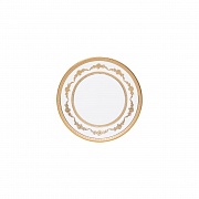 Тарелка для хлеба/масла, 17 см, фарфор, серия Imperio Gold PORCEL магазин «Аура Дома»