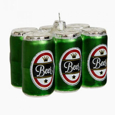 Пиво упаковка (стекло) 9х6х6,5 см