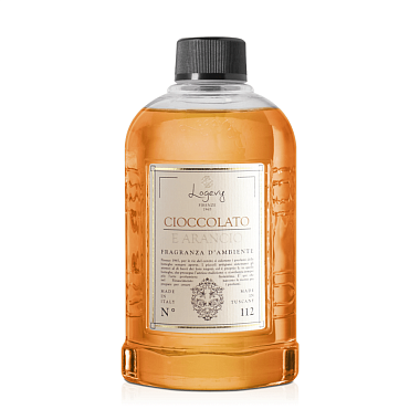 Ароматизатор жидкий: CIOCCOLATO E ARANCIO, 500 мл ("Шоколад и апельсин") рефил