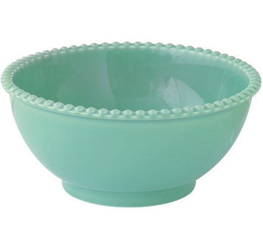 Салатник фарфоровый TIFFANY AQUAMARINE, д. 20 см