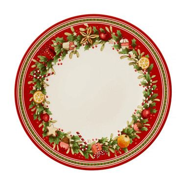 Тарелка столовая обеденная Villeroy & Boch Winter Bakery Delight