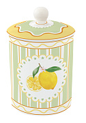 Банка фарфоровая FRUIT MANIA, д. 11,5 см в подарочной упаковке  магазин «Аура Дома»