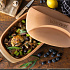Емкость для запекания с крышкой CULINARIO размер 22,0 x 13,7 x 36,5 cm цвет терракот примерно на 4 человек