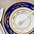 Набор столовой посуды обеденный, 41 предмет, фарфор, серия Imperio Gold