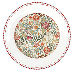 Тарелка десертная  фарфоровая WILLIAM MORRIS NATURAL, д. 19 см