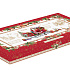 Блюдо сервировочное фарфоровое CHRISTMAS MEMORIES, размер: 40x18 см в подарочной упаковке