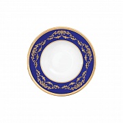 Тарелка суповая, 22 см, фарфор, серия Imperio Gold PORCEL магазин «Аура Дома»