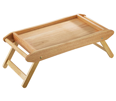 Поднос деревянный складной, размер: 69x35x7 см