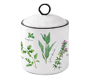 Банка фарфоровая HERBARIUM, д. 10,5 см Easy Life магазин «Аура Дома»