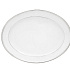 Блюдо овальное фарфоровое OLYMPUS PLATINE, размер: 39х30 см