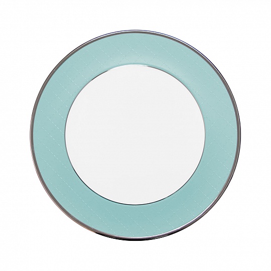 Тарелка сервировочная диаметр 31 см, набор столовой посуды ETHEREAL BLUE, фарфор