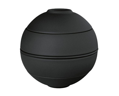 Набор столовой посуды фарфоровой La petite Boule black (5 предметов)