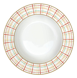 Тарелка суповая фарфоровая HARVEST, д. 21,5 см