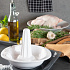 Емкость для запекания курицы Roaster CHICKO размер 24,1 x 21,5 x 18,3 cm цвет белый