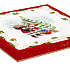 Блюдо сервировочное фарфоровое NOSTALGIC CHRISTMAS, размер: 30x29,5 см в подарочной упаковке