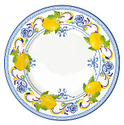 Тарелка закусочная фарфоровая POSITANO, д. 26,5 см