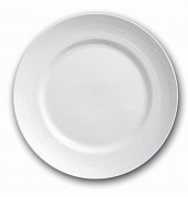 Тарелка закусочная, 27 см фарфор, серия WHITE TEARS PORCEL  магазин «Аура Дома»