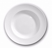 Тарелка суповая, 23 см, фарфор, серия WHITE TEARS PORCEL  магазин «Аура Дома»