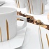Набор посуды чайный, 15 предметов, фарфор, серия GOLDEN TOUCH