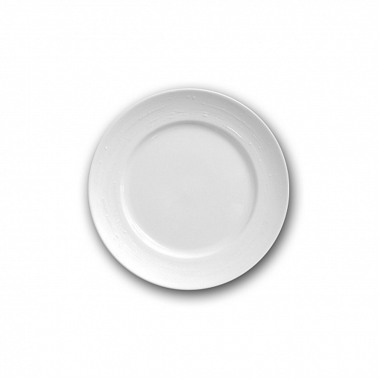 Блюдо круглое фарфоровое OLYMPUS WHITE TEARS, д. 21 см