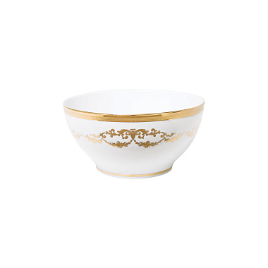 Салатник, 24 см, фарфор, серия Imperio Gold