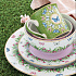 Набор чайный фарфоровый SPRING PARADE: чашка с блюдцем (2 шт) в подарочной упаковке