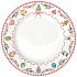 Тарелка закусочная фарфоровая SWEET CHRISTMAS, д. 27 см