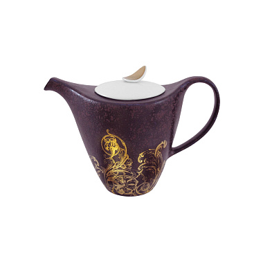Кофейник, 1,3 л, фарфор, серия ROMANTIC VELVET