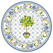 Тарелка десертная фарфоровая POSITANO, д. 19 см