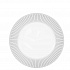 Тарелка закусочная фарфоровая Elegant, д. 26,6 см