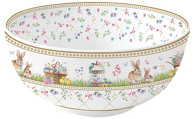 Салатник фарфоровый SPRING BLOOM, д. 23 см