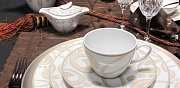 Набор посуды чайный, 15 предметов, фарфор, серия HEAVEN BLAND PORCEL  магазин «Аура Дома»