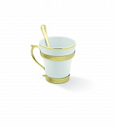 Набор чайный декоративный ELEGANTE на 1 персону в подарочной упаковке. Chinelli Chinelli SRL магазин «Аура Дома»