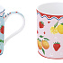 Набор кружек фарфоровых FRUIT MANIA (2 шт), объем 350 мл в подарочной упаковке