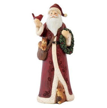 Статуэтка новогодняя декоративная CHRISTMAS FIGURINES, размер: 12x12x30,5 см