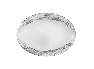 Блюдо овальное фарфоровое BALLET BELLE EPOQUE PT, размер: 30x22 см