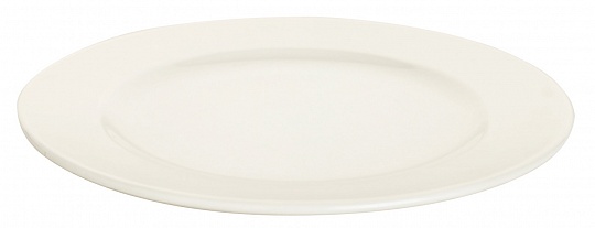 Тарелка десертная фарфоровая Crema, д. 24 см