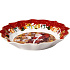 Toy's fantasy, Блюдо диамерт 25 см, 0,43 l, "Санта читает списки желаний"