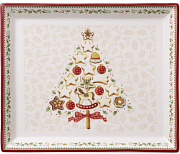 Блюдо прямоугольное Winter Bakery Delight 27х22,5 см  магазин «Аура Дома»