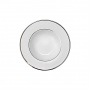 Тарелка суповая, 22 см, фарфор, серия ETHEREAL WHITE PORCEL магазин «Аура Дома»
