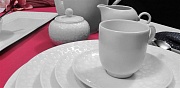 Набор посуды чайный, 15 предметов, фарфор, серия STRAVAGANZA WHITE PORCEL  магазин «Аура Дома»