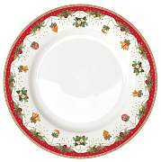 Блюдо сервировочное фарфоровое NOSTALGIC CHRISTMAS, д. 26,5 см  магазин «Аура Дома»