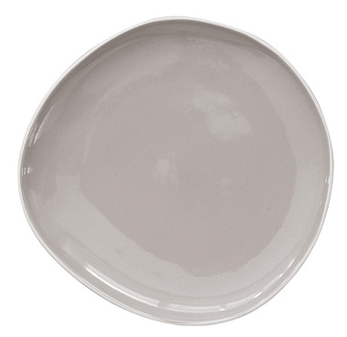 Тарелка керамическая ORGANICA GREY, д. 22 см