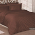 Комплект постельного белья CLASSIC LINE KAHVE, состав: 100% хлопок, размер: евро