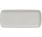 Блюдо сервировочное фарфоровое TIFFANY GREY, размер: 36x16 см  магазин «Аура Дома»