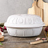 Емкость для запекания с крышкой 50 Jahre Jubilee Roaster размер 29,3 x 16,7 x 39,8 cm цвет белый примерно на 8 человек