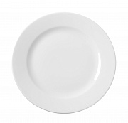 Тарелка закусочная фарфоровая Bianco, д. 27 см