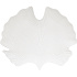 Блюдо сервировочное фарфоровое LEAVES WHITE, размер: 35х29 см в подарочной упаковке