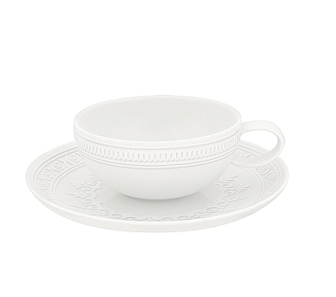 Чайная пара фарфоровая Ornament, объем 251 мл