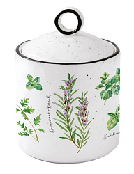 Банка фарфоровая HERBARIUM, д. 9 см